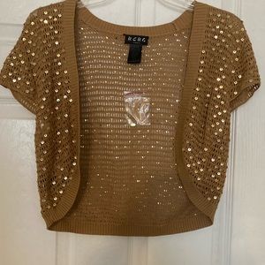 NWOT BCBG cropped sweater jacket